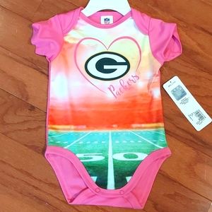 NFL GreenBay Packers Bodysuit 3-6mths